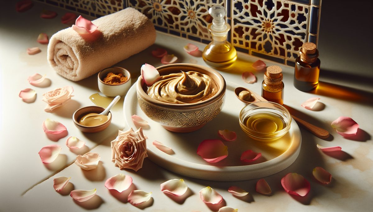 الصقلة المغربية - سر النعومة الفائقة بعد الحمام المغربي